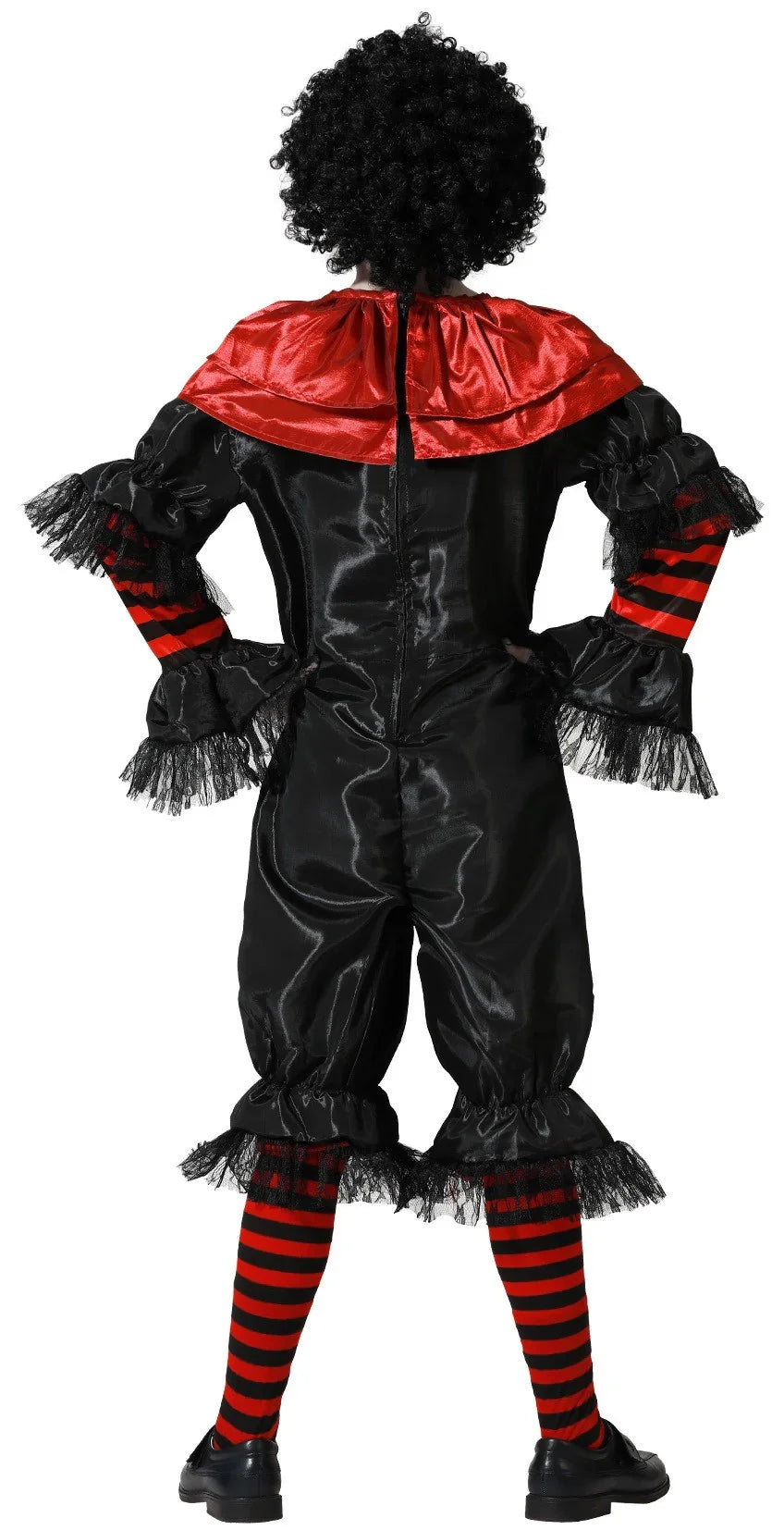 Disfraz de Payaso Asesino Negro y Rojo Infantil Payasos Asesinos Atosa